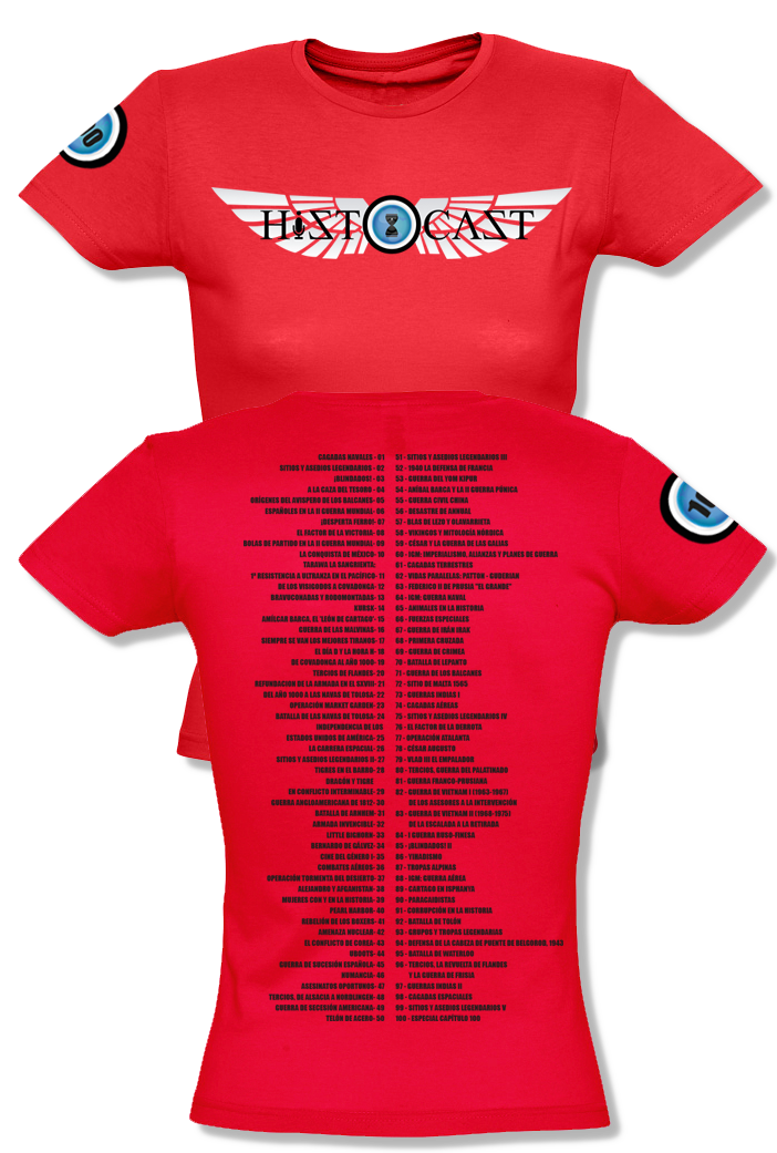 Camisetas conmemorativas de los 100 HistoCast