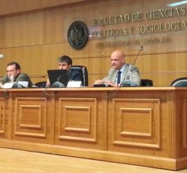 El comandante Samuel Morales, conferenciante en la UGR