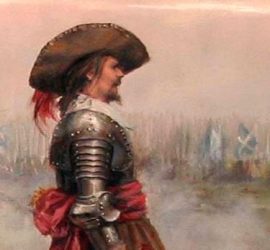 Comandante de Tercio en pintura de Ferrer Dalmau