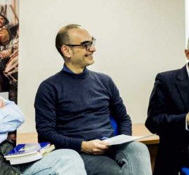 Augusto Ferrer Dalmau, Javier Gómez y Luis Sorando