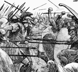 Espartanos en Platea