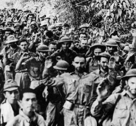 Prisioneros ingleses en manos japonesas