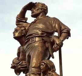 Monumento a los colonos de la caravana Donner