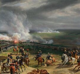Pintura de la batalla de Valmy