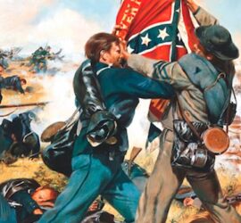 Ilustración de Azules y Grises