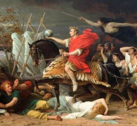 Julio César, alegoría del amo del mundo de Adolphe Yvon