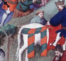 Representación medieval de la batalla de Manzikert