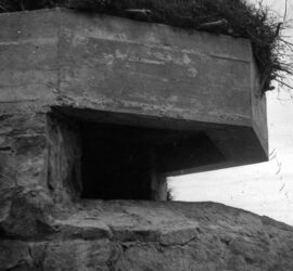 Bunker de la Guerra Civil en el norte de España