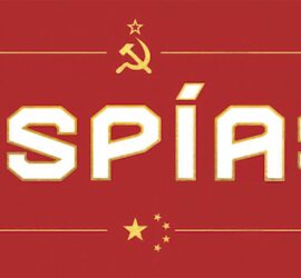 Parte de la portada de libro Espías de Calder Walton