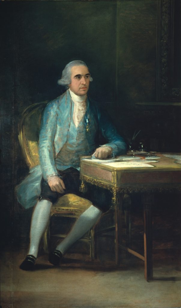Retrato de Francisco de Saavedra realizado por Goya