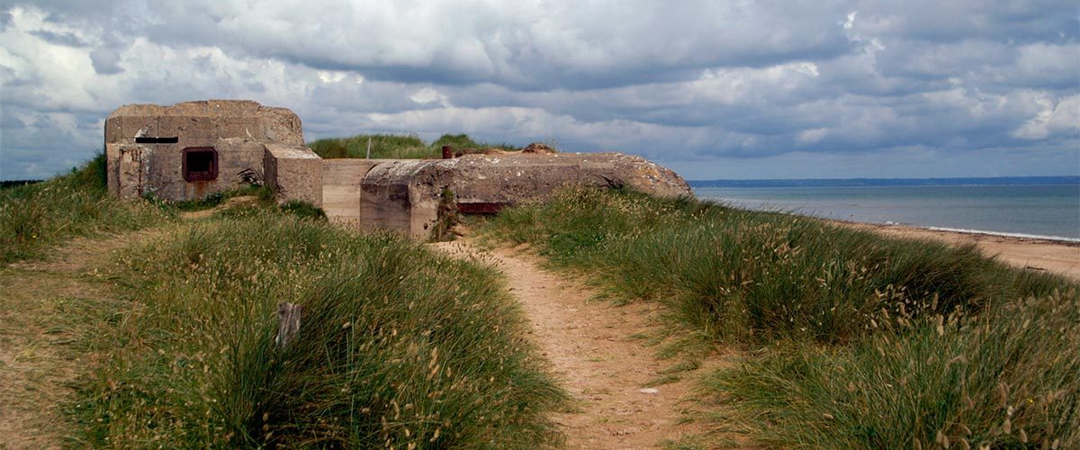 Bunkers y playas de Normandía fueron protagonistas durante la II Guerra Mundial